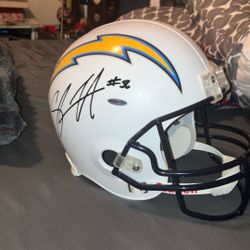 Signed Shawn Merriam Mini Helmet Authenticated 