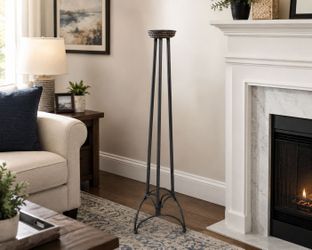 Tall Metal Candle Holder – 54" – $20