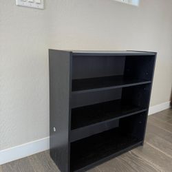 Quick move out sale - 3 shelf adjustable bookcase/cabinet