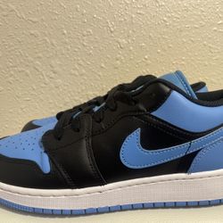 Jordan 1 Low University Blue Black 
