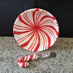 Hallmark Peppermint Dish Set 