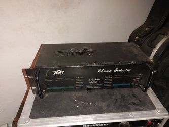 Peavey classic 60 tube power amp