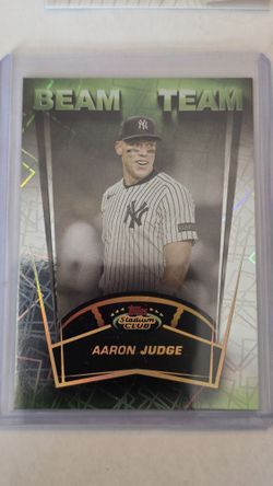 2025 Topps Stadium Club Aaron Judge Beam Team
