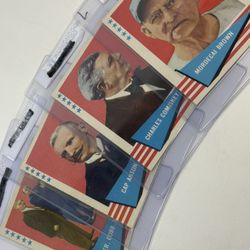 3 1959 Fleer Ted Williams baseball triple crown liffestyle cards amazing condition