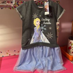 Disney Frozen Dress Size 6x NEW