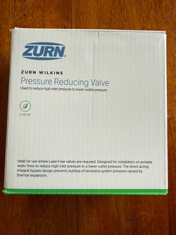 Brand New Zurn 3/4 Pressure Reducing Valve