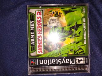 Army Men Sarge's Heroes 2 PlayStation PS1