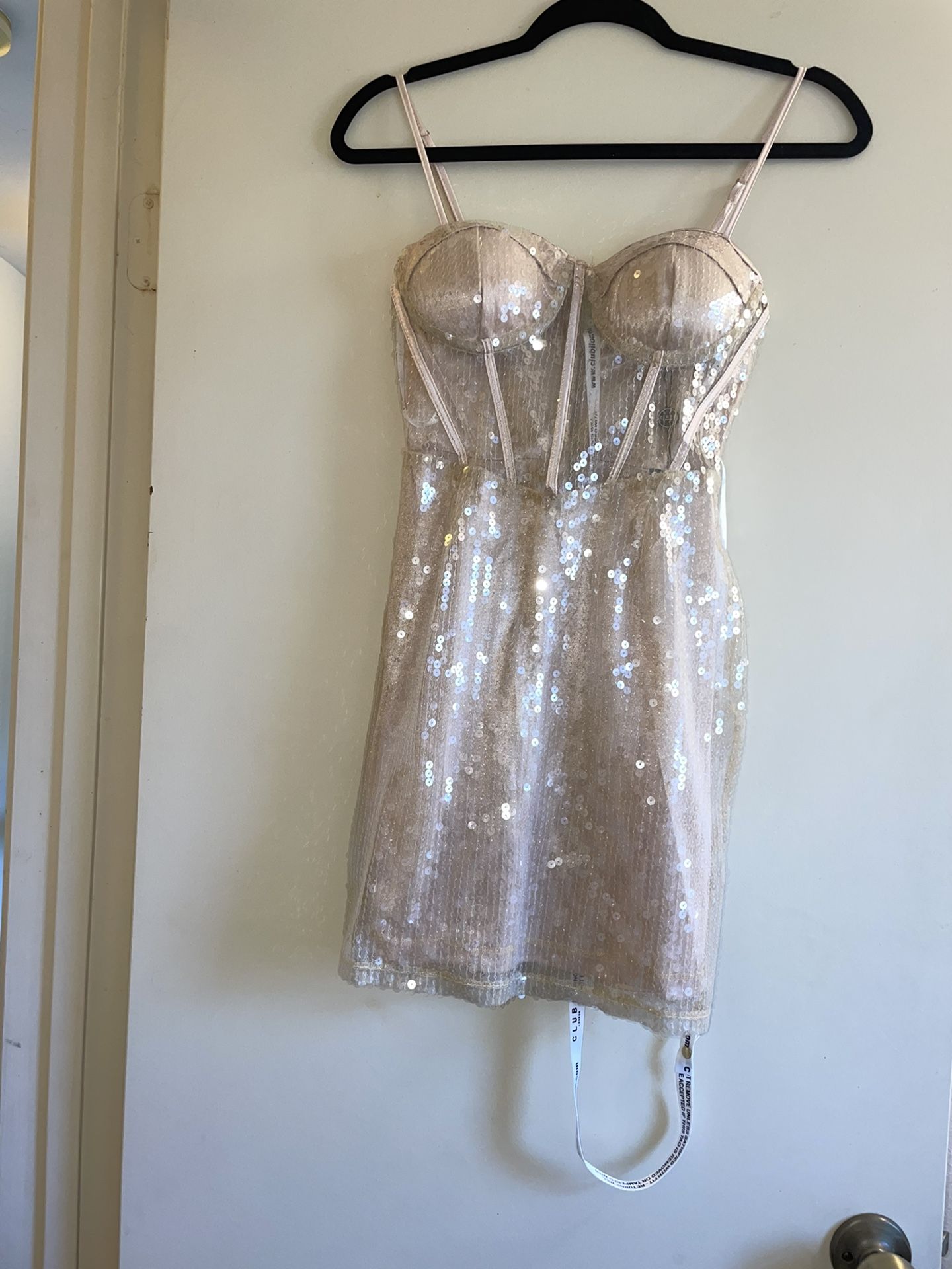 Mini Sequins Dress