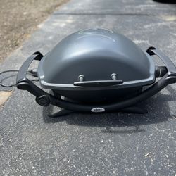 Weber Q1400 Electric Grill, Gray