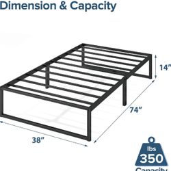 Twin Mattress And Metal Frame