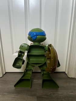Large Leonardo Teenage Mutant Ninja Turtles Half Shell Ultimate Heroes Leo 20"  Storage Figure Only $18 ppl