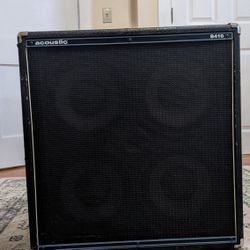 Bass Amp Cab "Acoustic B410"