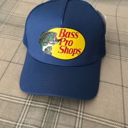 Snapback Blue Bass Pro Shop Hat