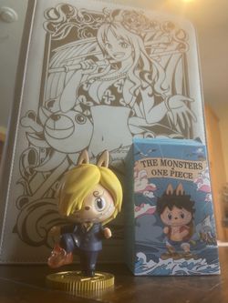 One piece labubu Sanji