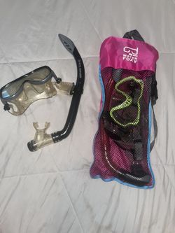 Water, Foxy Snorkel And mask set