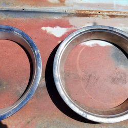 Ford 14 inch Steel Rim, Beauty Rings.