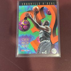 1995 HOOPS NUMBER CRUNCHERS 2 SHAQUILLE O'NEAL