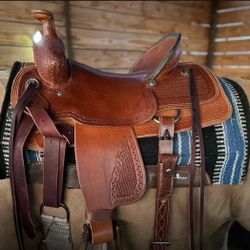 16” Sheridan Ranch And Roping Saddle 