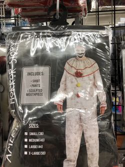 American horror story clown Halloween costume for adult