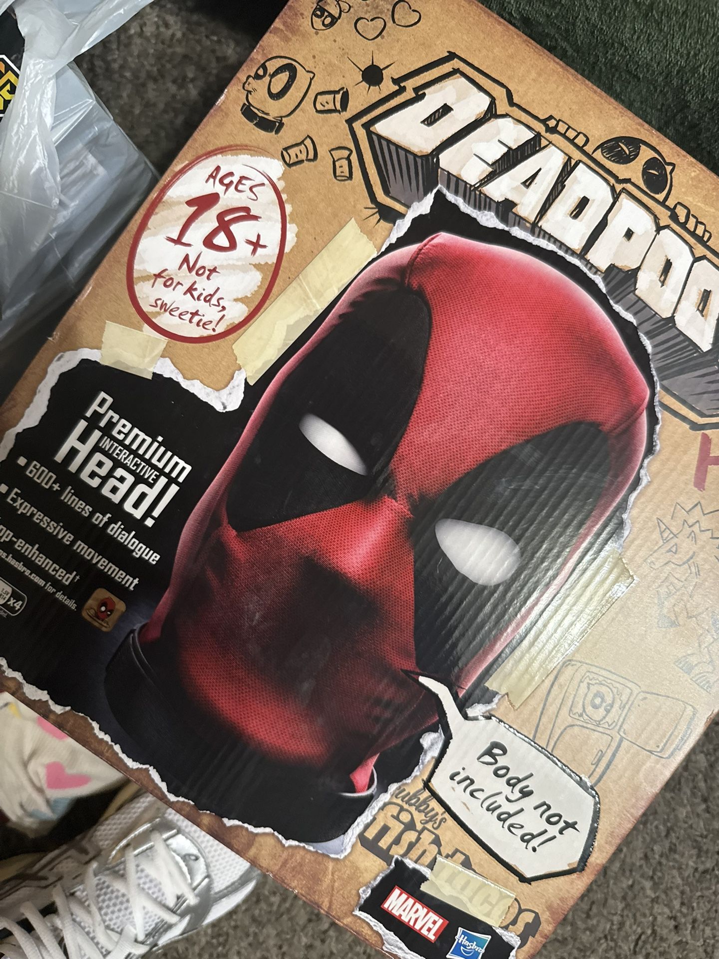 Marvel Legends Deadpool Talking Head