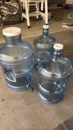 Gallon water bottles