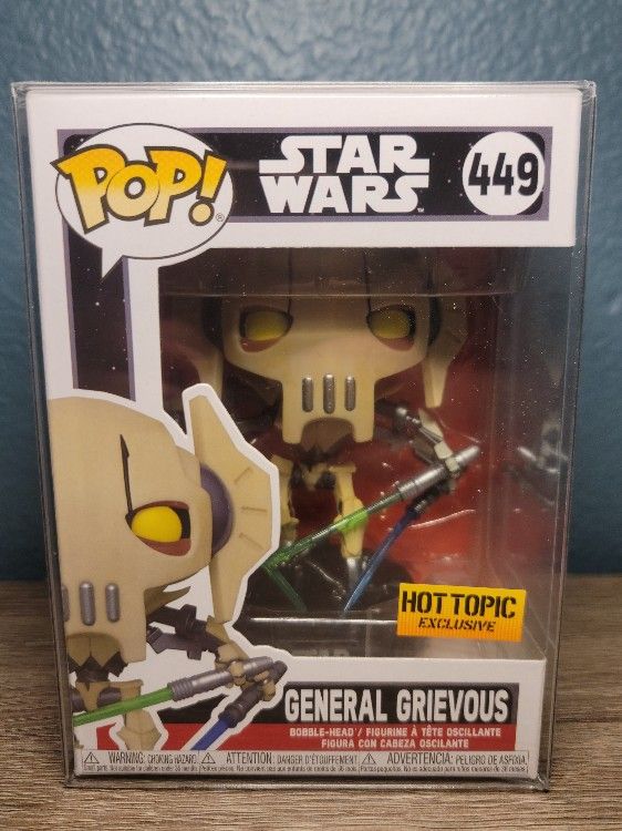 Funko Pop General Grievous Hot Topic Exclusive