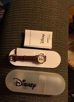 New Mickey Mouse watch with case