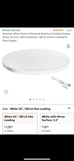 Motorized Turn Table Display 23inches