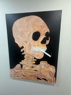 Original artwork. One-of-a-kind. Large-scale statement piece.