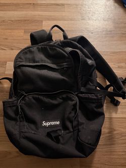 Supreme FW25 BLACK Denim Backpack
