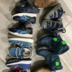 Toddler Boy Shoes Size 6-7c  Nike Adidas Puma Stride Rite Crocs Cody James Boots Carter Boot 