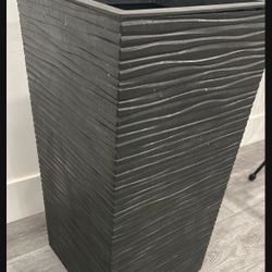 Beautiful Planter with Soil Inside