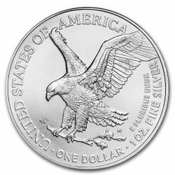 1OZ 2025 Silver Eagle 