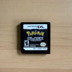 Pokémon Black Version — Nintendo DS — Authentic Cartridge Only