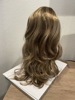 Synthetic Wig - Color Dark Blond Mid Length