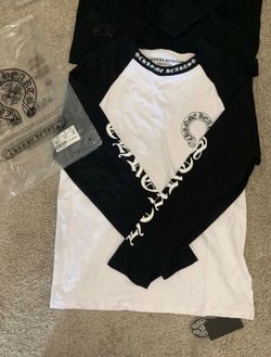 Black & White Chrome Hearts Long Sleeve Medium.