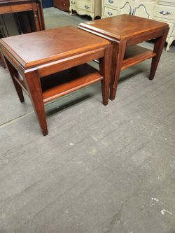 Beautiful Matching End Tables