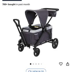 Baby Trend Expedition Stroller Wagon, Liberty Midnight