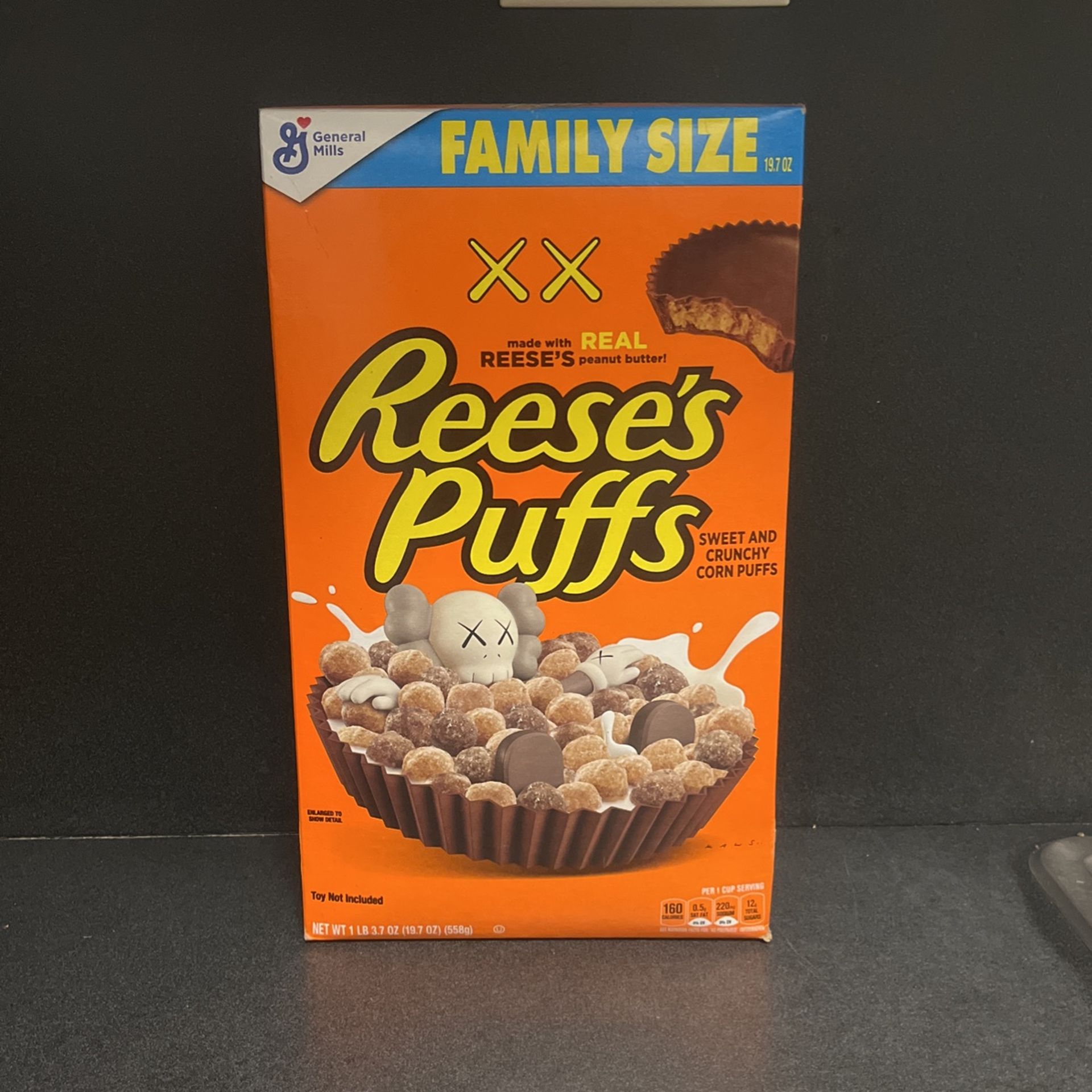 KAWS x Reese's Puffs