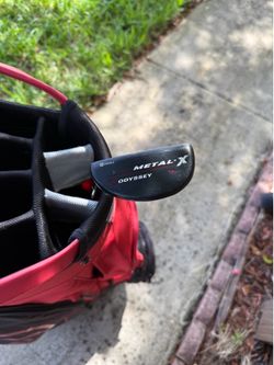 Odyssey metal x 9 LH putter