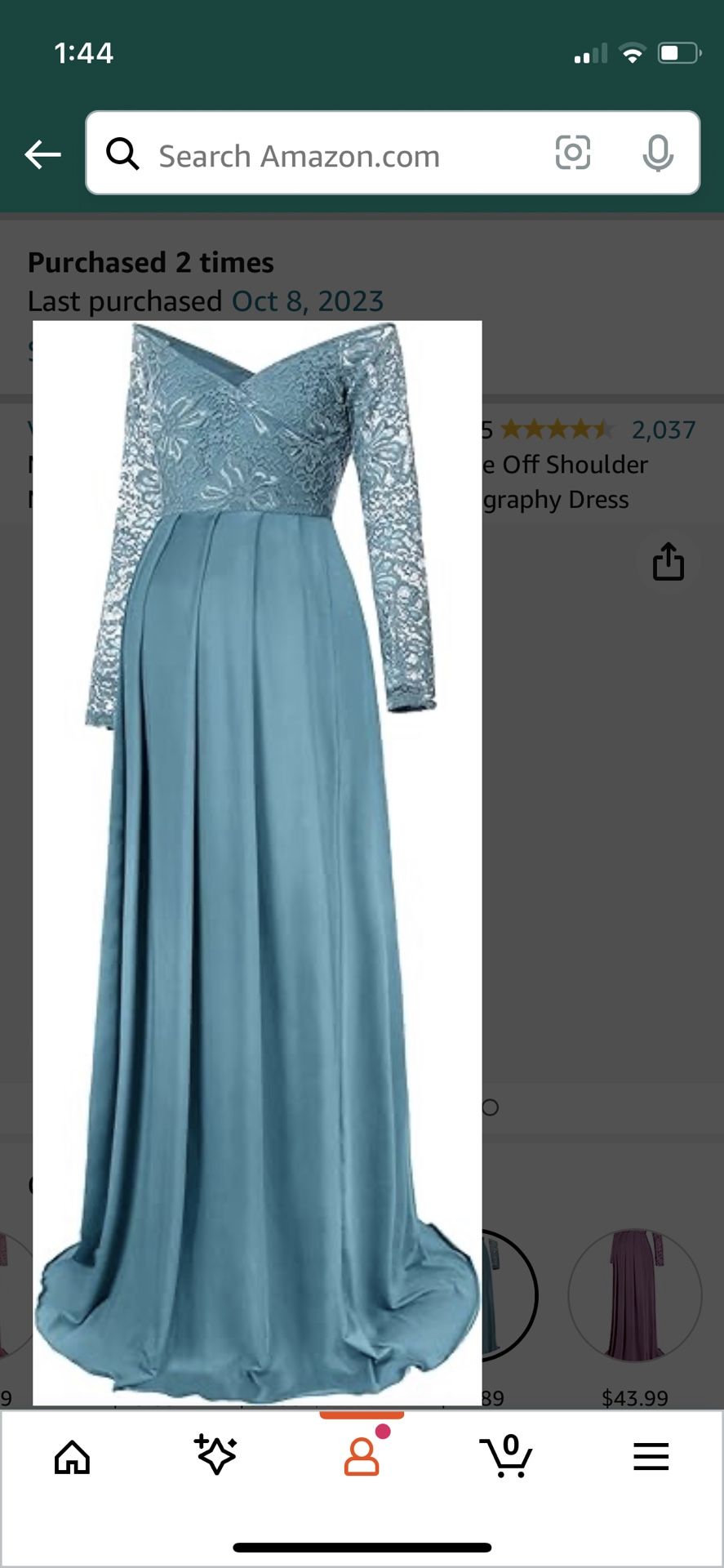 Small Maternity Photo Shoot Dress