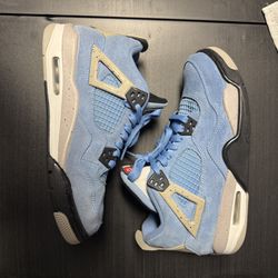 Size 7 - Jordan 4 Retro Mid University Blue *Authentic *