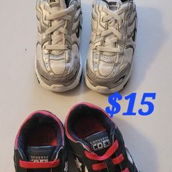 KIDS SIZE 8.   NINO T.  8. BOTH FOR $15