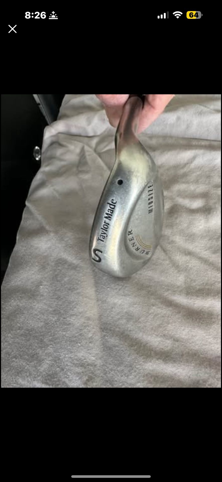 Taylor Made (Women's ) Burner Midsize Iron SW(Sand Wedge) RH Stainless Stiff Flex Shaft