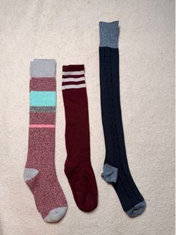 Knee length socks