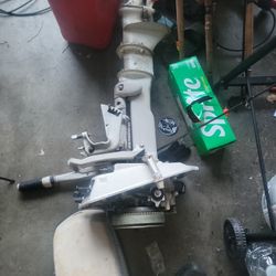 6hp Long Shaft Johnson With Tank