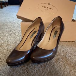 Prada Milano Heels 38.5