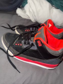 Nike Air Jordan Retro 3 Crimson 9.5 US