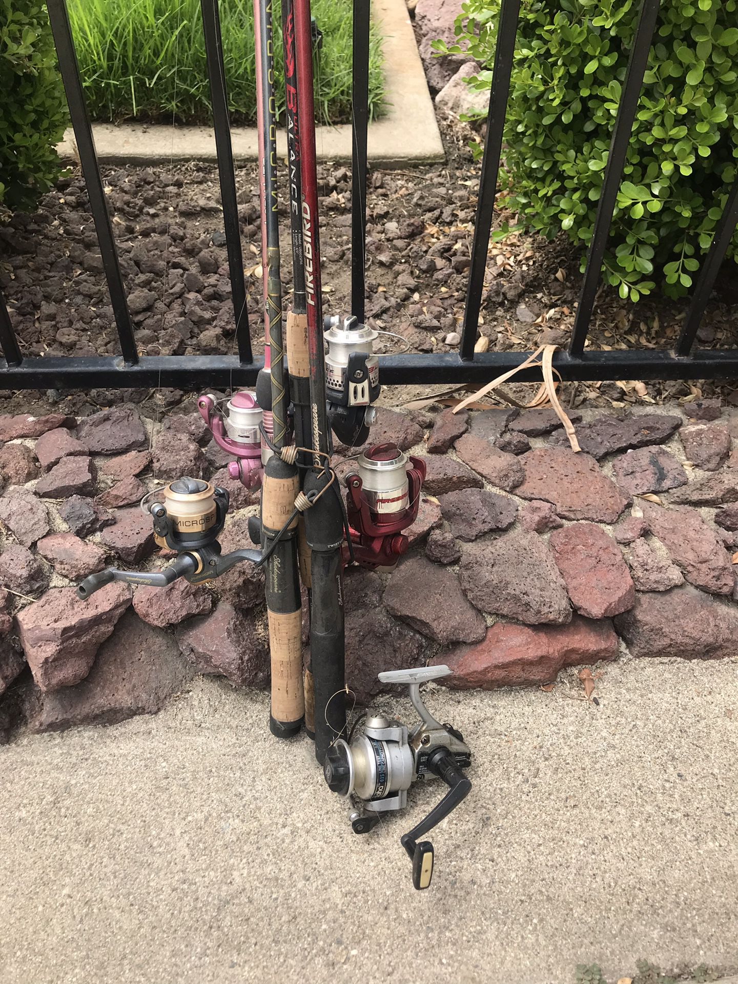 Fishing poles & gear