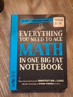 Everything you need to Ace Math in one Big Fat Notebook